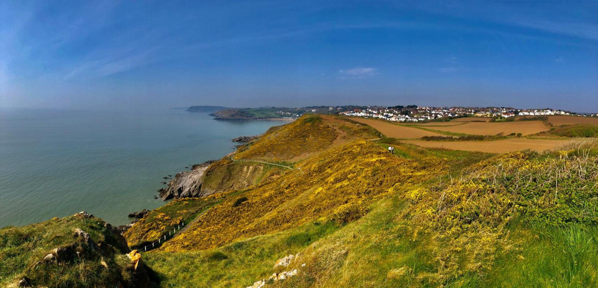 Beautiful Mumbles/Gower Cottage Суонзи Екстериор снимка