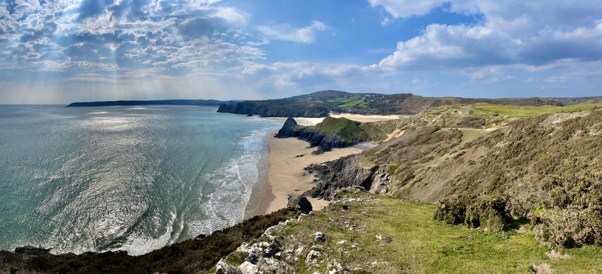 Beautiful Mumbles/Gower Cottage Суонзи Екстериор снимка